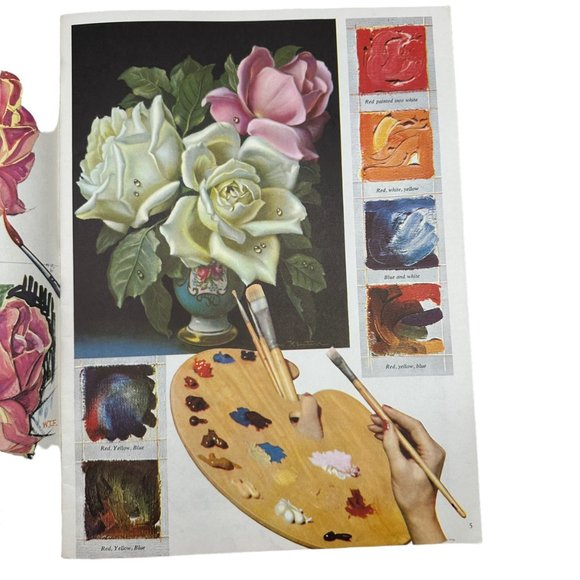 How To Draw And Paint Flowers Walter Foster Art Instruction Floral Oil - Picture 4 of 7